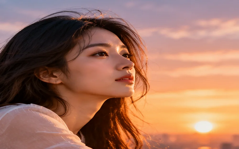清晨与黄昏的自然光主题图